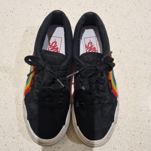 VANS Rainbow Lampin 86 DX Anaheim Factory(PRIDE) Men Size 5 |Women Size 6.5 - Picture 5 of 9